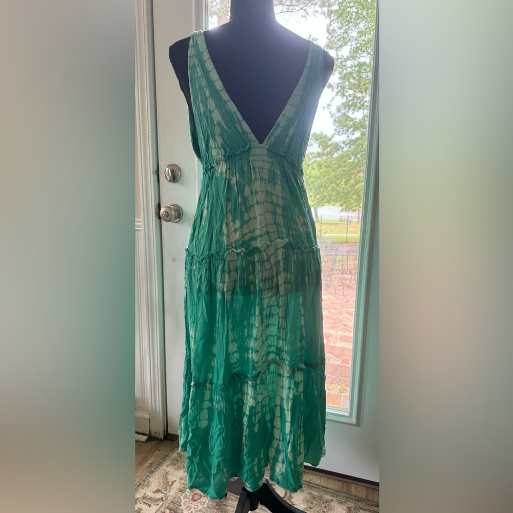 Women’s boho me toe-dye maxi sundress size XS
